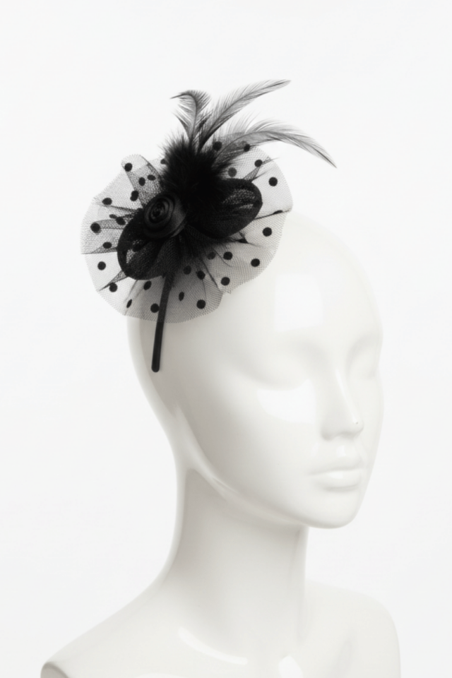 Minik Siyak Kız Çocuk Genç Şapka Klips Toka